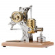 stirling engine kit high-end precision all-metal single-cylinder assembly movable metal mechanical engine model stirling engine kit high-end precision all-metal single-cylinder assembly movable metal mechanical engine model