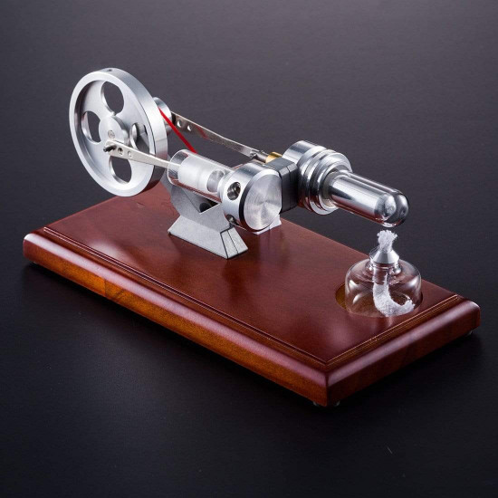 stirling engine kit hot air engine model education toy electricity power generator led stirling engine kit hot air engine model education toy electricity power generator led