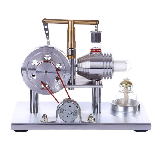stirling engine kit hot air engine motor model educational toy electricity generator colorful led stirling engine kit hot air engine motor model educational toy electricity generator colorful led