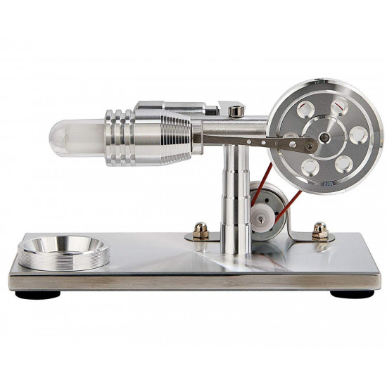 stirling engine kit mini diy model hot air quartz cylinder steam powered toy physics experiment stirling engine kit mini diy model hot air quartz cylinder steam powered toy physics experiment