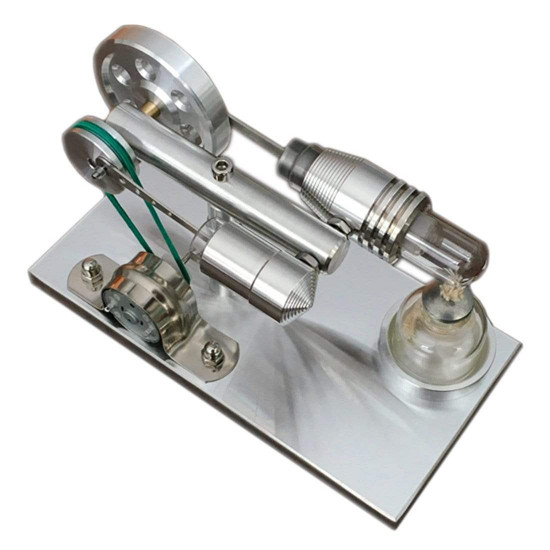 stirling engine kit mini diy model hot air quartz cylinder steam powered toy physics experiment stirling engine kit mini diy model hot air quartz cylinder steam powered toy physics experiment