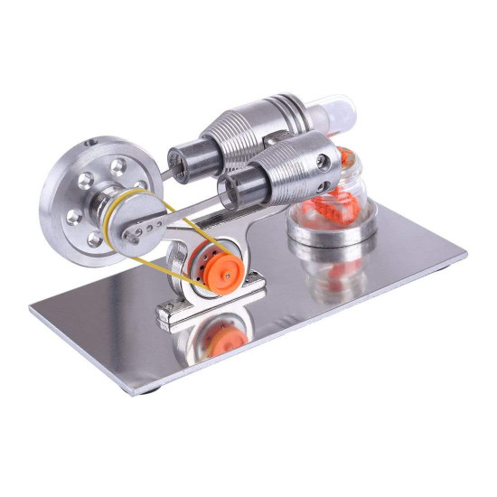 stirling engine kit mini hot air motor model educational stem toy science experiment kit stirling engine kit mini hot air motor model educational stem toy science experiment kit