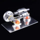 stirling engine kit mini hot air motor model educational stem toy science experiment kit stirling engine kit mini hot air motor model educational stem toy science experiment kit