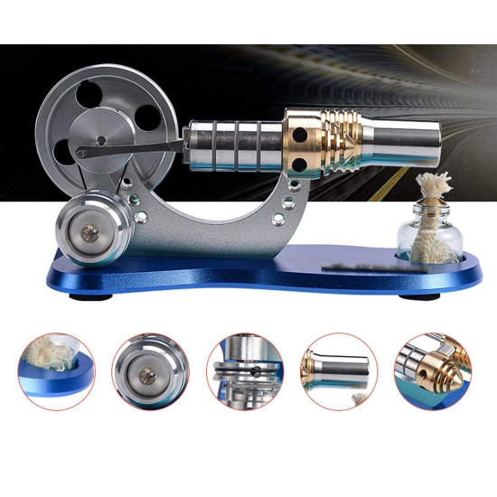 stirling engine kit mini hot air motor model educational toy electricity generator set stirling engine kit mini hot air motor model educational toy electricity generator set