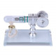 stirling engine kit minitype free-piston type high speed stirling engine motor model education toy stirling engine kit minitype free-piston type high speed stirling engine motor model education toy