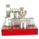 stirling engine kit model single-cylinder split right angle type high-end creative gifts for collection stirling engine kit model single-cylinder split right angle type high-end creative gifts for collection