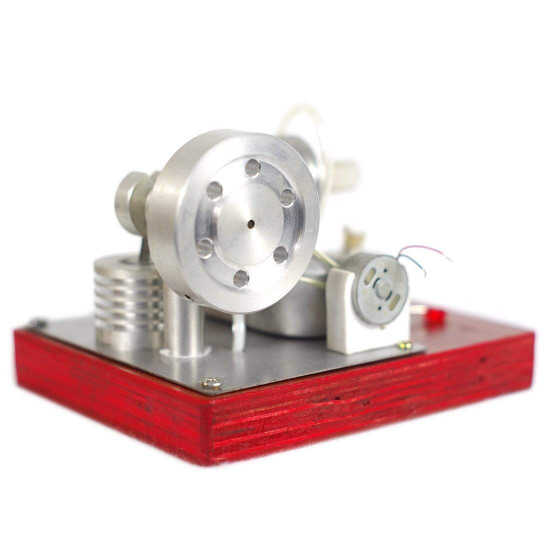 stirling engine kit model single-cylinder split right angle type high-end creative gifts for collection stirling engine kit model single-cylinder split right angle type high-end creative gifts for collection