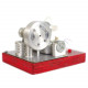 stirling engine kit model single-cylinder split right angle type high-end creative gifts for collection stirling engine kit model single-cylinder split right angle type high-end creative gifts for collection