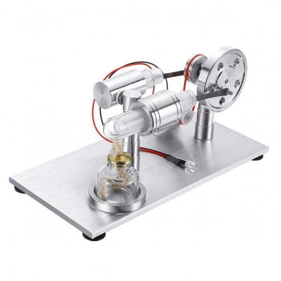 stirling engine kit motor model electricity power generator with led physics educational toys stirling engine kit motor model electricity power generator with led physics educational toys