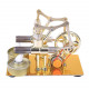 stirling engine kit stem hot air stirling engine generator double cylinder engine model stirling engine kit stem hot air stirling engine generator double cylinder engine model