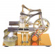 stirling engine kit stem hot air stirling engine generator double cylinder engine model stirling engine kit stem hot air stirling engine generator double cylinder engine model