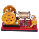 stirling engine kit suction fire type high-end professional edition pure copper air cylinder heat energy model physics science experiment toy stirling engine kit suction fire type high-end professional edition pure copper air cylinder heat energy model physics science experiment toy