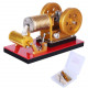 stirling engine kit suction fire type high-end professional edition pure copper air cylinder heat energy model physics science experiment toy stirling engine kit suction fire type high-end professional edition pure copper air cylinder heat energy model physics science experiment toy