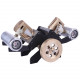 stirling engine kit v shape suction type double-cylinder vacuum model high-end creative gifts for collection stirling engine kit v shape suction type double-cylinder vacuum model high-end creative gifts for collection