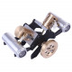 stirling engine kit v shape suction type double-cylinder vacuum model high-end creative gifts for collection stirling engine kit v shape suction type double-cylinder vacuum model high-end creative gifts for collection
