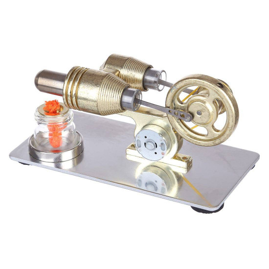 stirling engine kit with electric generator hot air physics science kits educational model toys stirling engine kit with electric generator hot air physics science kits educational model toys