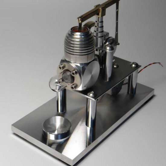 stirling engine model balance type stirling high performance generator with lamp beads stirling engine model balance type stirling high performance generator with lamp beads