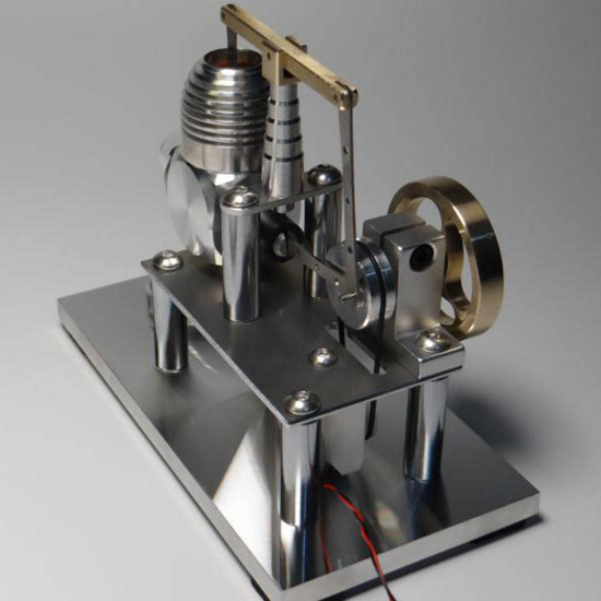 stirling engine model balance type stirling high performance generator with lamp beads stirling engine model balance type stirling high performance generator with lamp beads