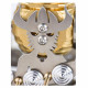 stirling engine model pirate ship single-cylinder high-end precision all-metal assembled movable metal mechanical engine toy stirling engine model pirate ship single-cylinder high-end precision all-metal assembled movable metal mechanical engine toy