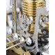 stirling engine model pirate ship single-cylinder high-end precision all-metal assembled movable metal mechanical engine toy stirling engine model pirate ship single-cylinder high-end precision all-metal assembled movable metal mechanical engine toy