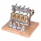 stirling high-end precision all-metal diy assembly mini four cylinder movable engine kit model stirling high-end precision all-metal diy assembly mini four cylinder movable engine kit model