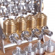 stirling high-end precision all-metal diy assembly mini four cylinder movable engine kit model stirling high-end precision all-metal diy assembly mini four cylinder movable engine kit model