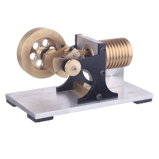 suction fire type single cylinder hot air stirling engine model -bracket version suction fire type single cylinder hot air stirling engine model -bracket version