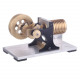 suction fire type single cylinder hot air stirling engine model -bracket version suction fire type single cylinder hot air stirling engine model -bracket version