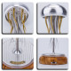 swinging diy jellyfish in a bottle 3d mechanical model for adults desktop toy swinging diy jellyfish in a bottle 3d mechanical model for adults desktop toy