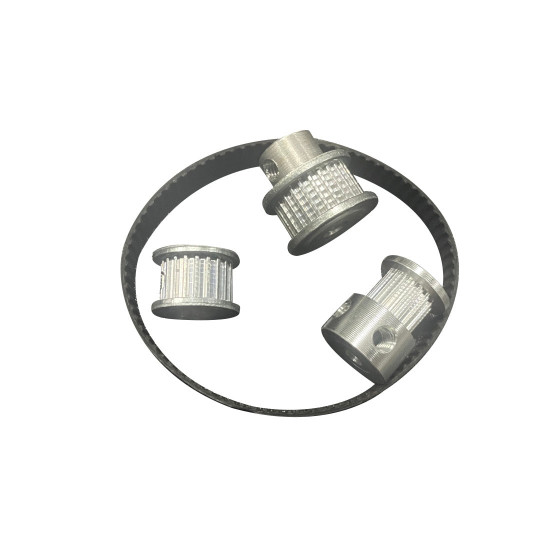 synchronous pulley & belt assembly set for enjomor d6 36cc inline four-cylinder engine models synchronous pulley & belt assembly set for enjomor d6 36cc inline four-cylinder engine models
