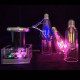 table top high power music arc tesla coil artificial lightning wireless power table top high power music arc tesla coil artificial lightning wireless power