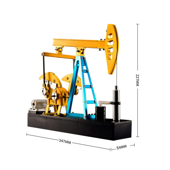 teching 219pcs 3d metal pumping unit model diy assembly model science education toy gift teching 219pcs 3d metal pumping unit model diy assembly model science education toy gift