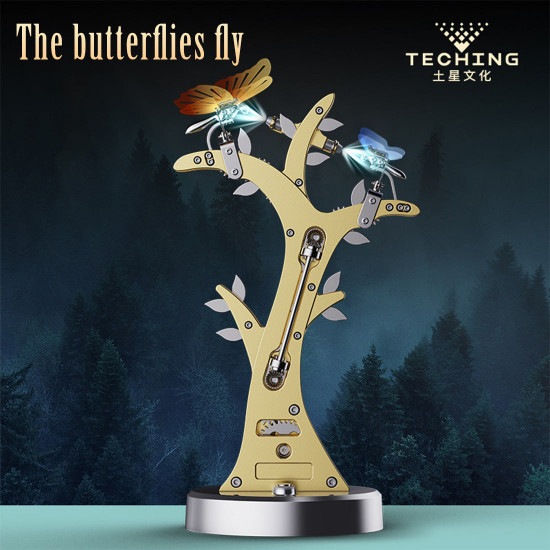 teching 3d metal mechanical butterfly self-assembly model kits teching 3d metal mechanical butterfly self-assembly model kits
