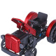 teching assembly simulative mini app controlled electric metal red tractor model toy gift teching assembly simulative mini app controlled electric metal red tractor model toy gift