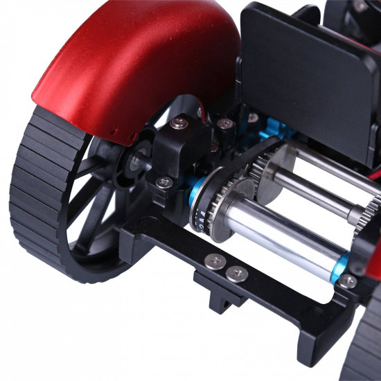 teching assembly simulative mini app controlled electric metal red tractor model toy gift teching assembly simulative mini app controlled electric metal red tractor model toy gift