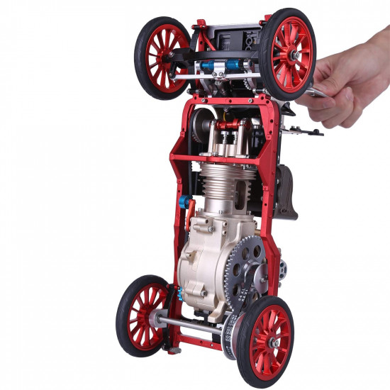 teching assembly vintage classic car metal mechanical model toy with electric engine 310+pcs teching assembly vintage classic car metal mechanical model toy with electric engine 310+pcs