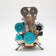 teching build your own inline 4 cylinder internal combustion assembled engine - used engine teching build your own inline 4 cylinder internal combustion assembled engine - used engine