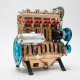 teching build your own inline 4 cylinder internal combustion assembled engine - used engine teching build your own inline 4 cylinder internal combustion assembled engine - used engine