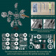 teching diy 5 cylinder electric mechanical aircraft radial engine model kits that runs 250+pcs for sake teching diy 5 cylinder electric mechanical aircraft radial engine model kits that runs 250+pcs for sake