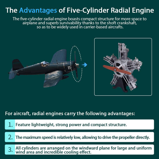 teching diy 5 cylinder electric mechanical aircraft radial engine model kits that runs 250+pcs for sake teching diy 5 cylinder electric mechanical aircraft radial engine model kits that runs 250+pcs for sake