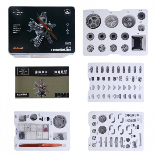 teching diy 5 cylinder electric mechanical aircraft radial engine model kits that runs 250+pcs for sake teching diy 5 cylinder electric mechanical aircraft radial engine model kits that runs 250+pcs for sake