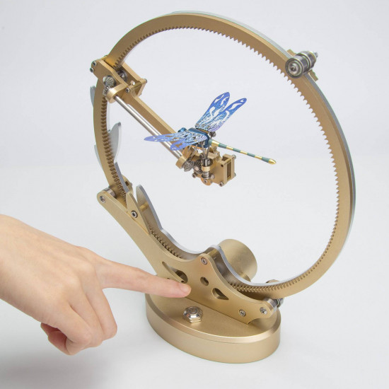 teching flying dragonfly kinetic sculpture 3d metal model diy kits teching flying dragonfly kinetic sculpture 3d metal model diy kits