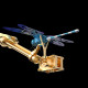 teching flying dragonfly kinetic sculpture 3d metal model diy kits teching flying dragonfly kinetic sculpture 3d metal model diy kits
