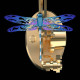 teching flying dragonfly kinetic sculpture 3d metal model diy kits teching flying dragonfly kinetic sculpture 3d metal model diy kits