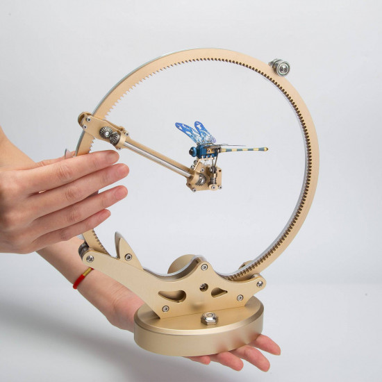 teching flying dragonfly kinetic sculpture 3d metal model diy kits teching flying dragonfly kinetic sculpture 3d metal model diy kits