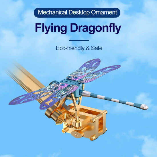 teching flying dragonfly kinetic sculpture 3d metal model diy kits teching flying dragonfly kinetic sculpture 3d metal model diy kits