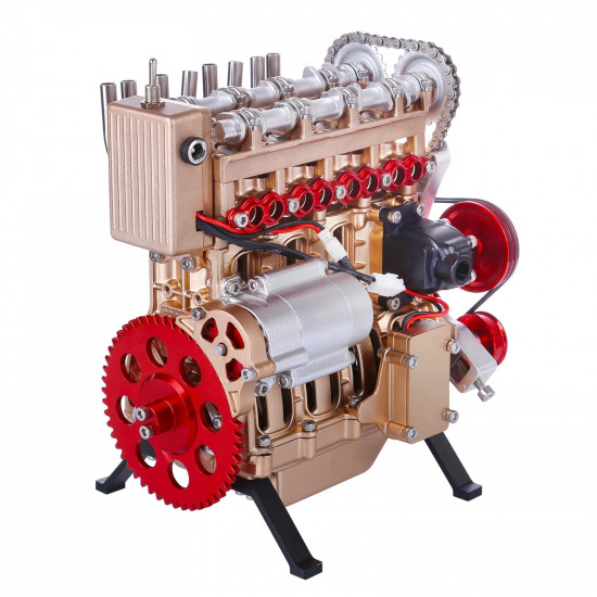 teching inline four-cylinder full aluminum alloy assembling model science education engine for collection teching inline four-cylinder full aluminum alloy assembling model science education engine for collection
