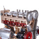 teching inline four-cylinder full aluminum alloy assembling model science education engine for collection teching inline four-cylinder full aluminum alloy assembling model science education engine for collection