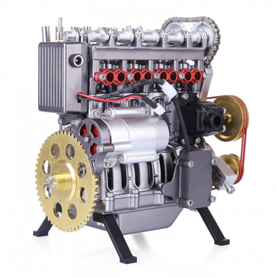 teching inline four-cylinder full aluminum alloy assembling model science education engine for collection teching inline four-cylinder full aluminum alloy assembling model science education engine for collection