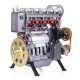 teching inline four-cylinder full aluminum alloy assembling model science education engine for collection teching inline four-cylinder full aluminum alloy assembling model science education engine for collection